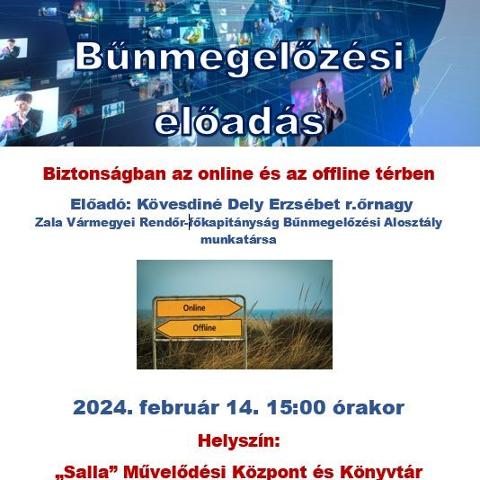 Biztonsgban az online s az offline trben - bnmegelzsi elads