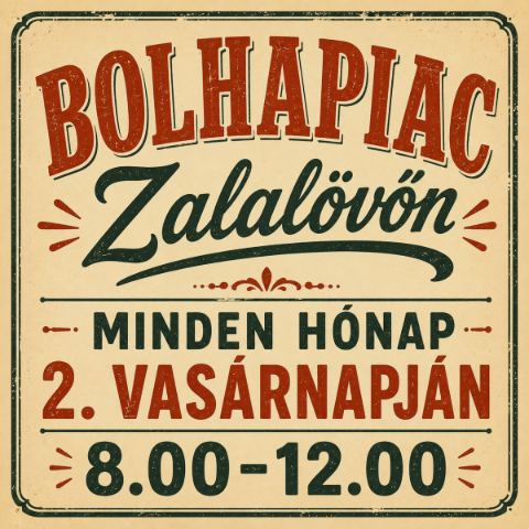 Bolhapiac Zalal�v�n – 2026. augusztus 9. vas�rnap
