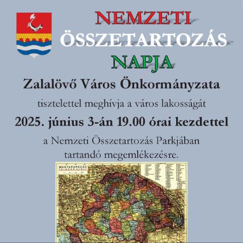 Nemzeti Összetartozás Napja - megemlékezés Zalalövőn 2025.06.03