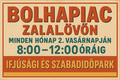 Bolhapiac Zalal�v�n – 2026. m�jus 10. vas�rnap
