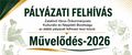 M�vel�d�s-2026 - p�ly�zati felh�v�s