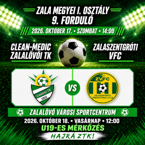 Clean-Medic Zalal�v�i TK - Zalaszentgr�ti VFC 2026.10.17.