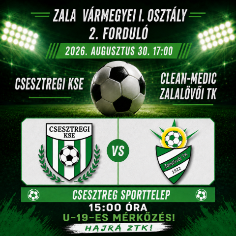 Csesztreg KSE - Clean-Medic Zalal�v�i TK