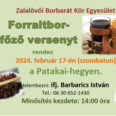 Forraltbor-főző verseny - Patakai-hegy