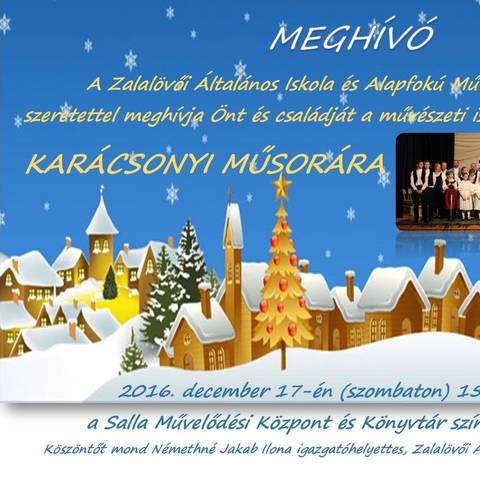 Megh�v� - Kar�csonyi m�sor