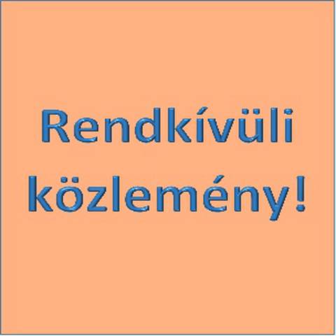 Rendkvli kzlemny - 2020.03.14.