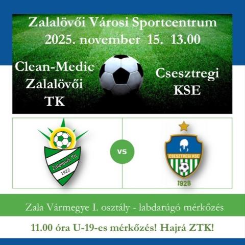 Zalalvi TK - Csesztregi KSE labdarg mrkzs - 2025.11.15.