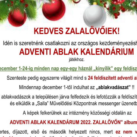 Adventi Ablak Kalendrium