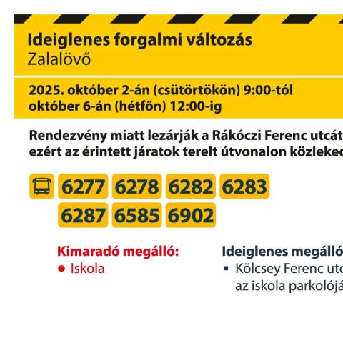 Rendezvny miatt lezrjk a Rkczi Ferenc utct