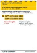 Ideiglenes forgalmi rend v�ltoz�s lesz 2026. febru�r 12-t�l 16-ig
