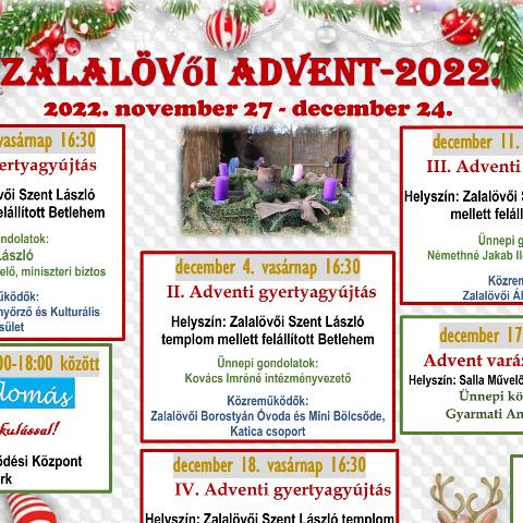 Zalalvi Advent 2022