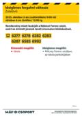 Rendezvny miatt lezrjk a Rkczi Ferenc utct